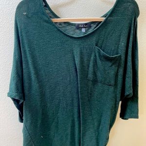 Dark green 3/4 sleeve